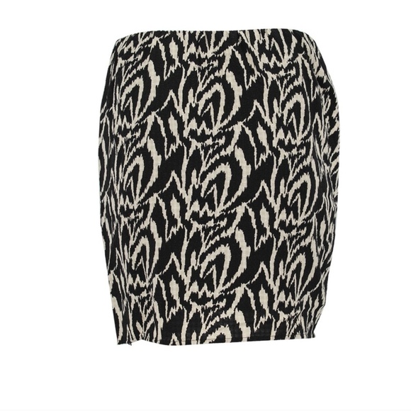 Anthropologie See U Soon Bohemian Funky Formal Mini Skirt Flowy - Size 4 - Picture 3 of 12